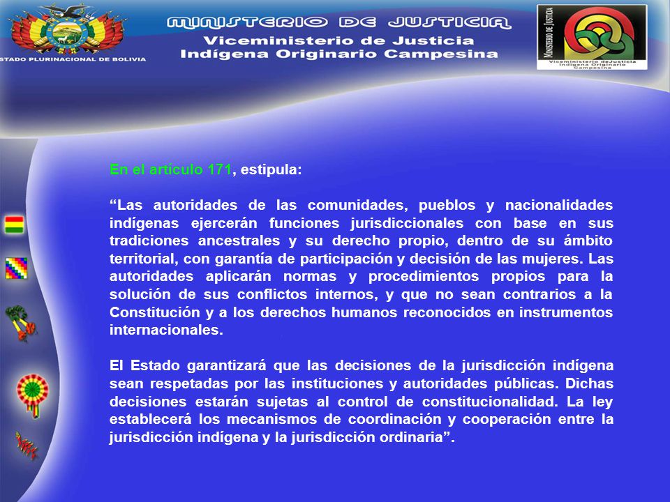 En el artículo 171, estipula:
