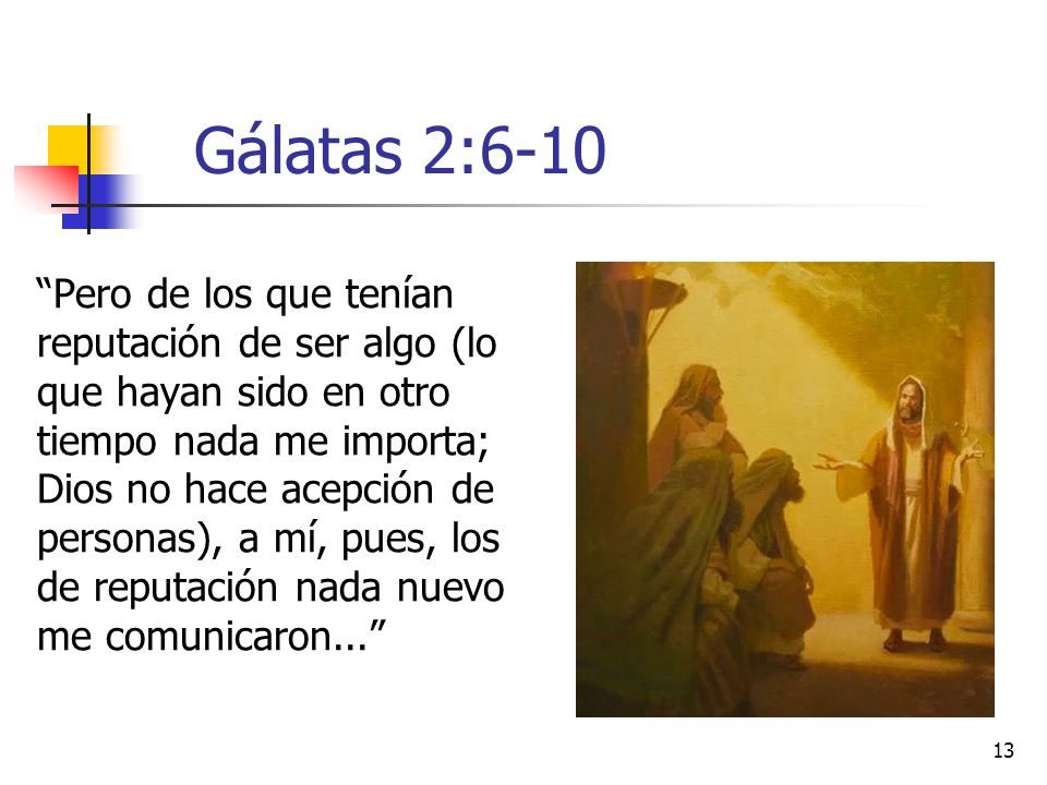 Gálatas 2:6-10