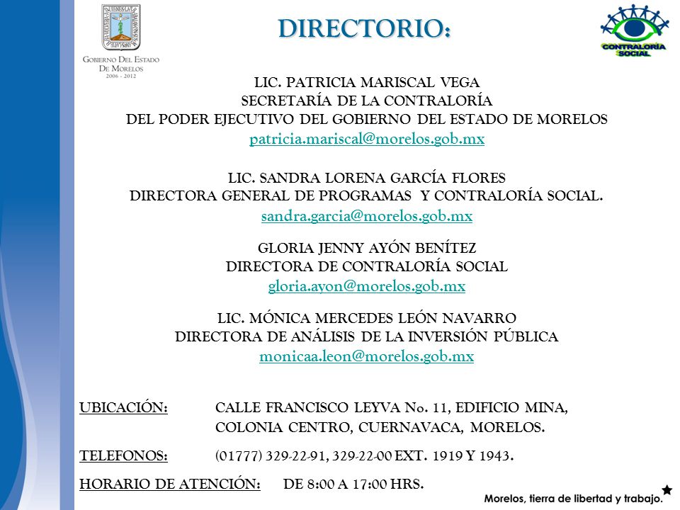 DIRECTORIO: