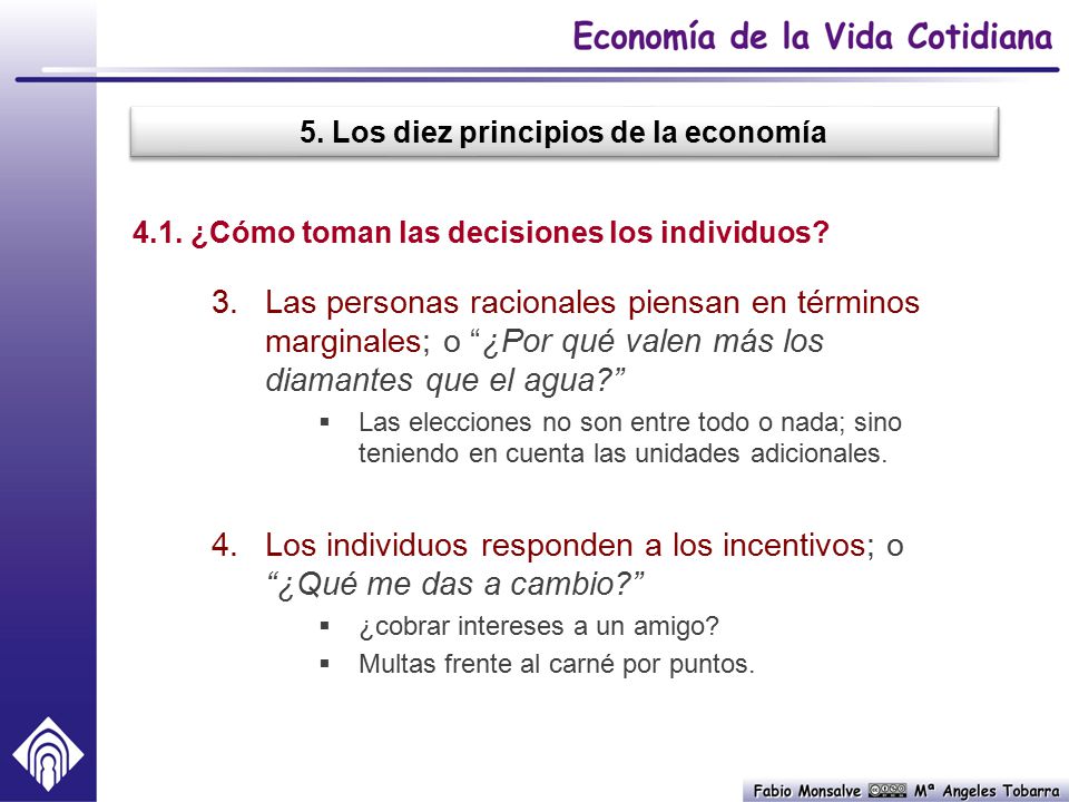 5. Los diez principios de la economía