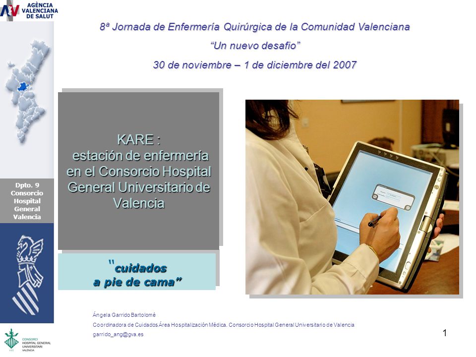 8ª Jornada de Enfermería Quirúrgica de la Comunidad Valenciana