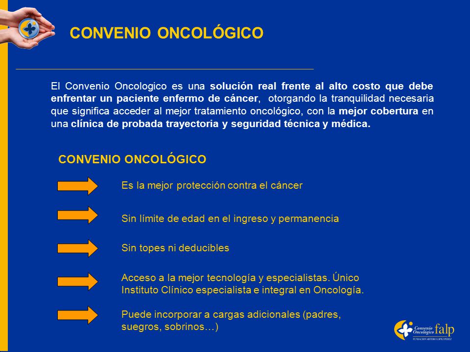 CONVENIO ONCOLÓGICO CONVENIO ONCOLÓGICO
