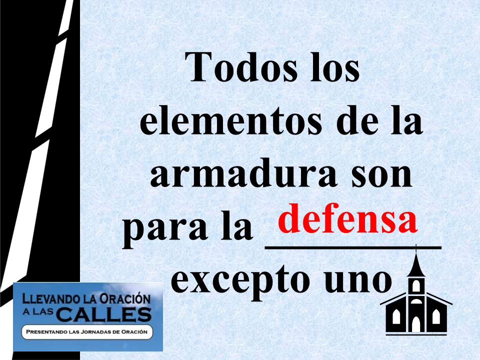 Todos los elementos de la armadura son para la ________ excepto uno