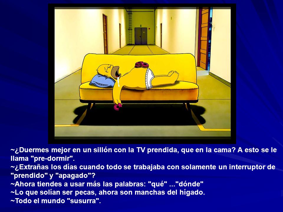 ~¿Duermes mejor en un sillón con la TV prendida, que en la cama