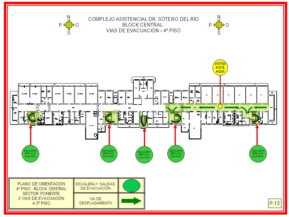COMPLEJO ASISTENCIAL DR. SÓTERO DEL RÍO BLOCK CENTRAL