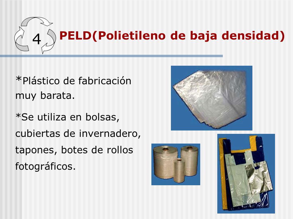 4 PELD(Polietileno de baja densidad)