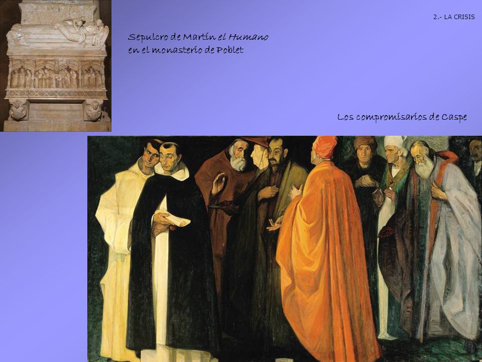 Sepulcro de Martín el Humano en el monasterio de Poblet