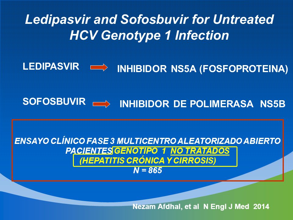 Ledipasvir and Sofosbuvir for Untreated HCV Genotype 1 Infection