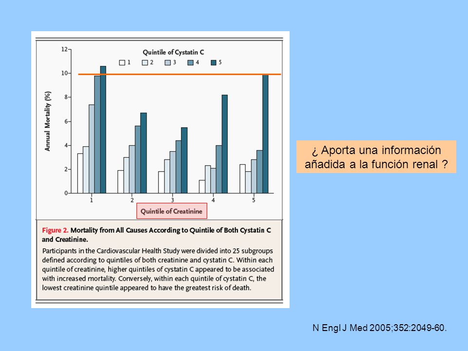 ¿ Aporta una información añadida a la función renal