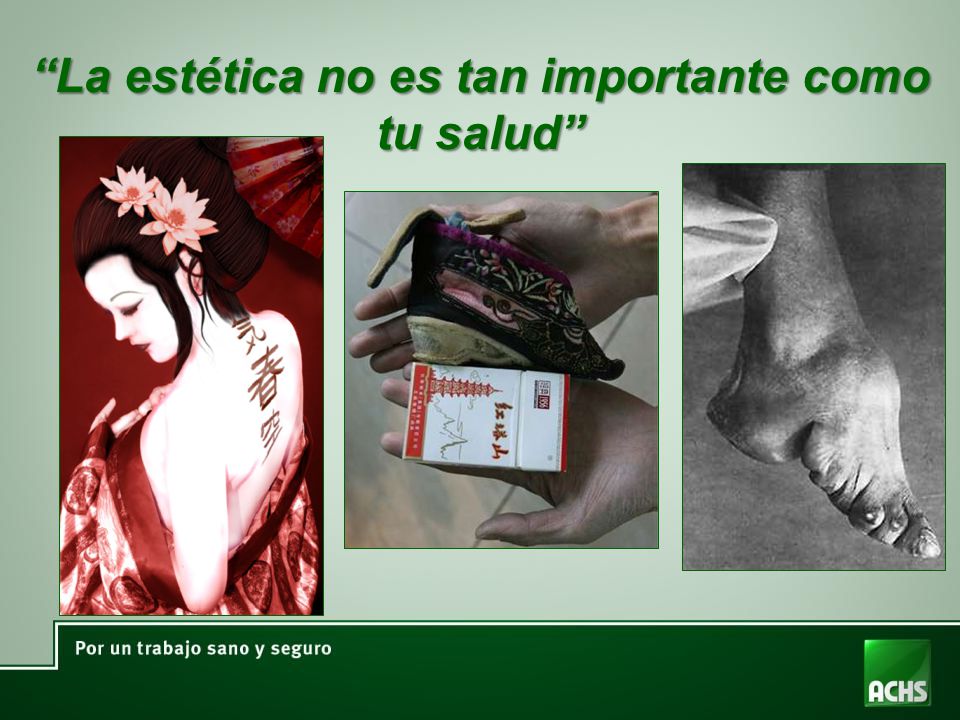 La estética no es tan importante como tu salud