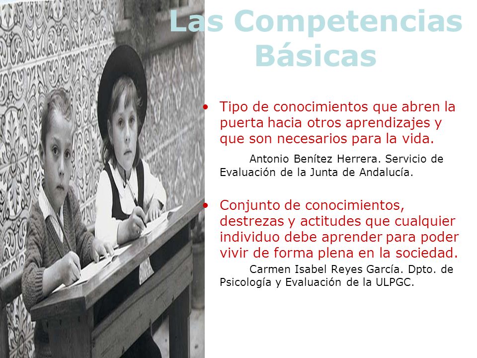 Las Competencias Básicas