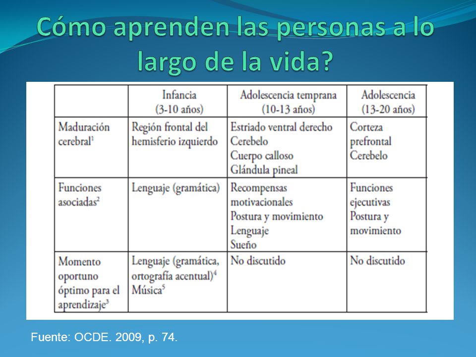 Cómo aprenden las personas a lo largo de la vida