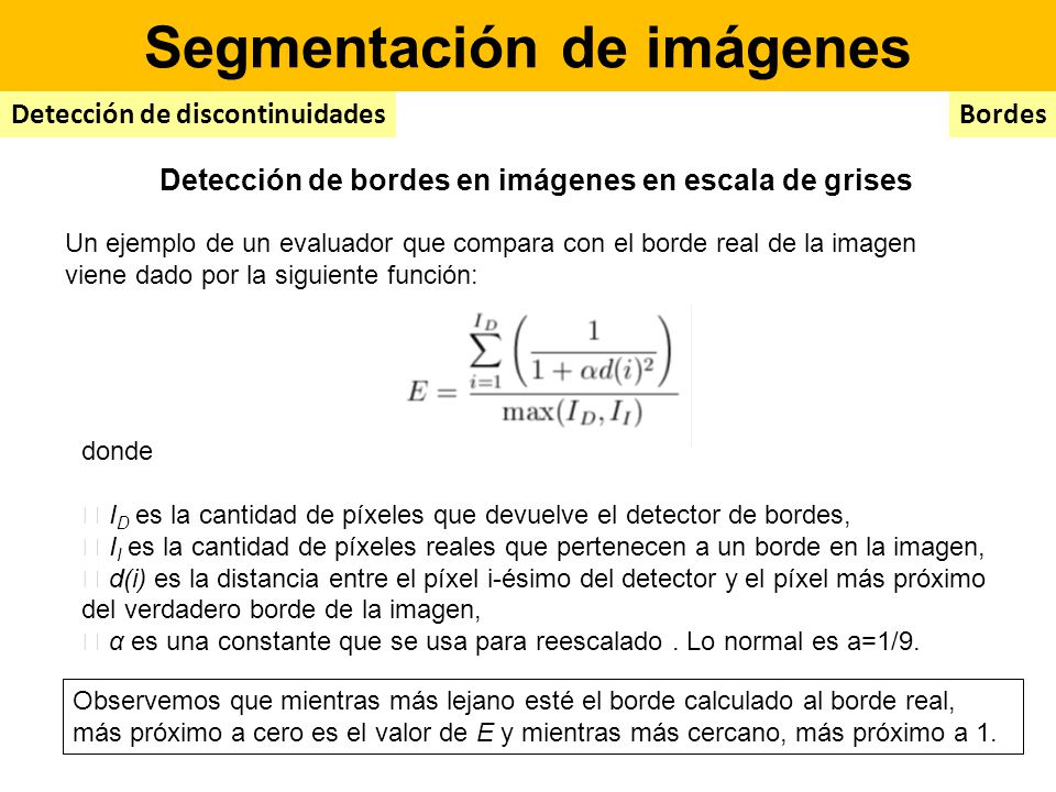 Segmentación de imágenes