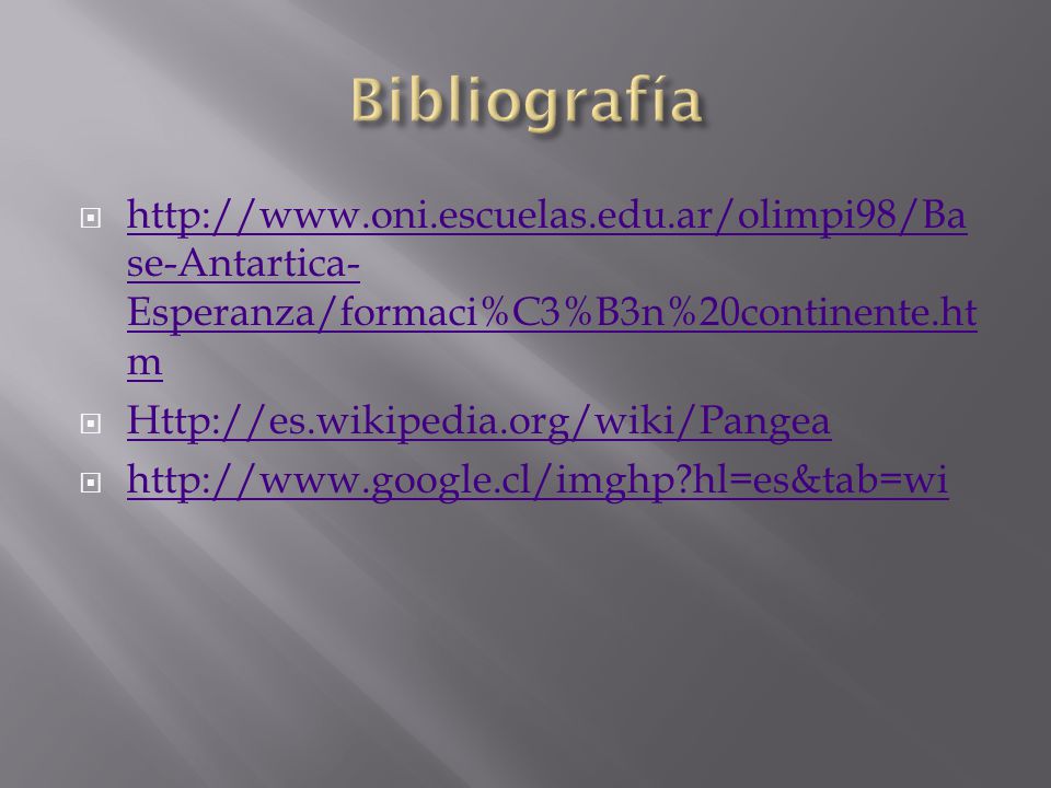 Bibliografía