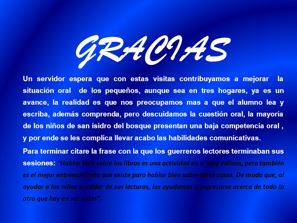 GRACIAS