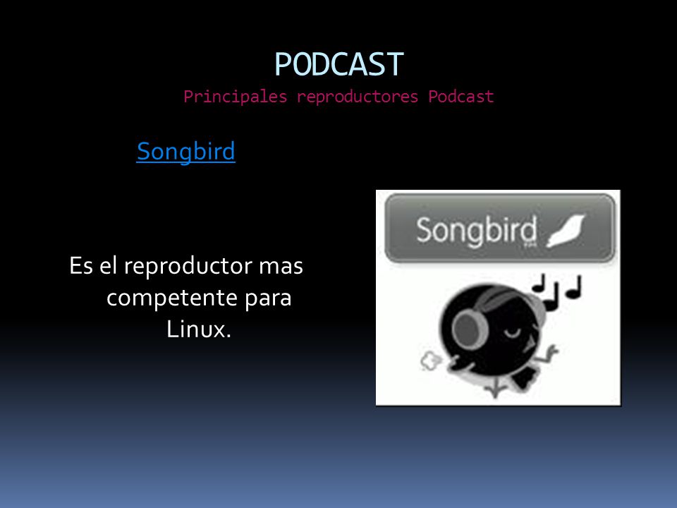 PODCAST Principales reproductores Podcast