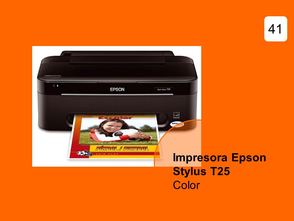 41 Impresora Epson Stylus T25 Color