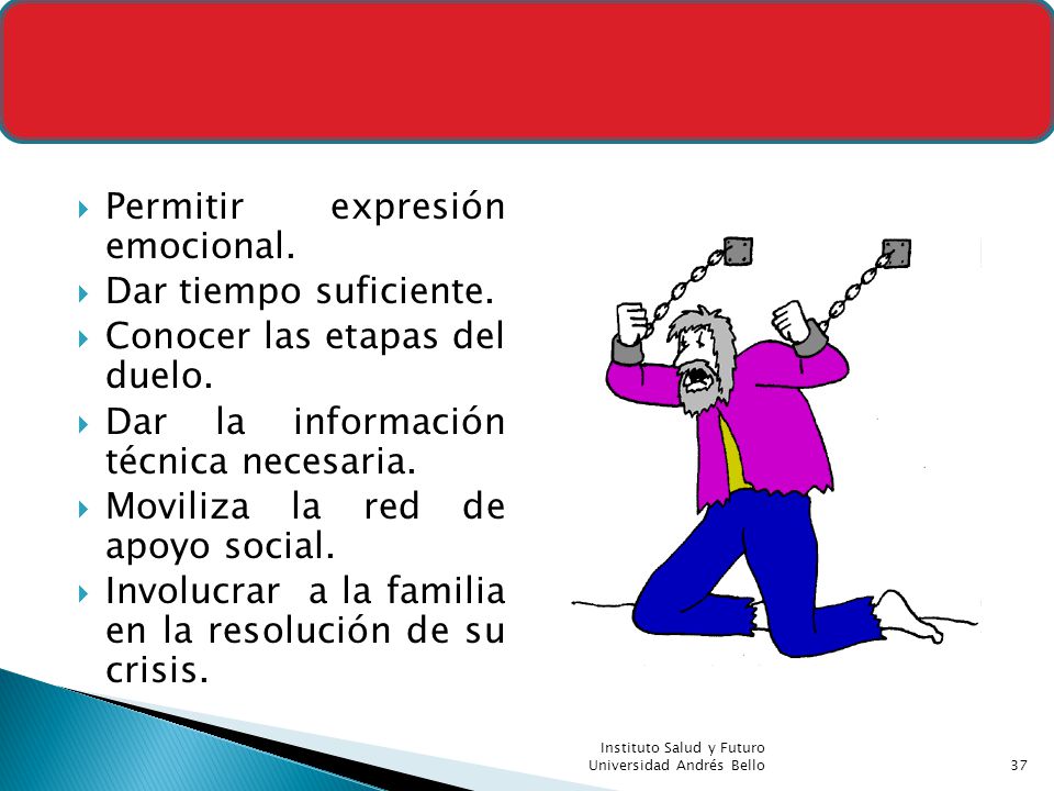Bases técnicas para la intervención en crisis no normativas