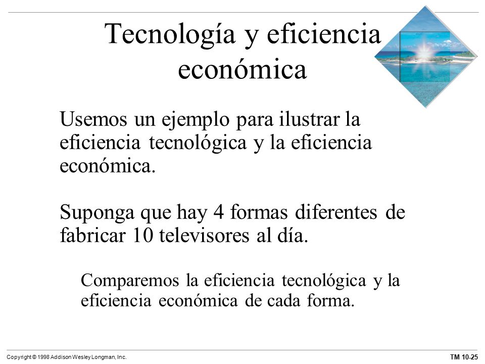 Ejemplos De Eficiencia Economica