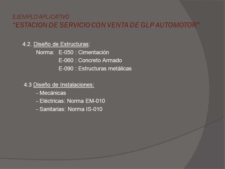 EJEMPLO APLICATIVO ESTACION DE SERVICIO CON VENTA DE GLP AUTOMOTOR