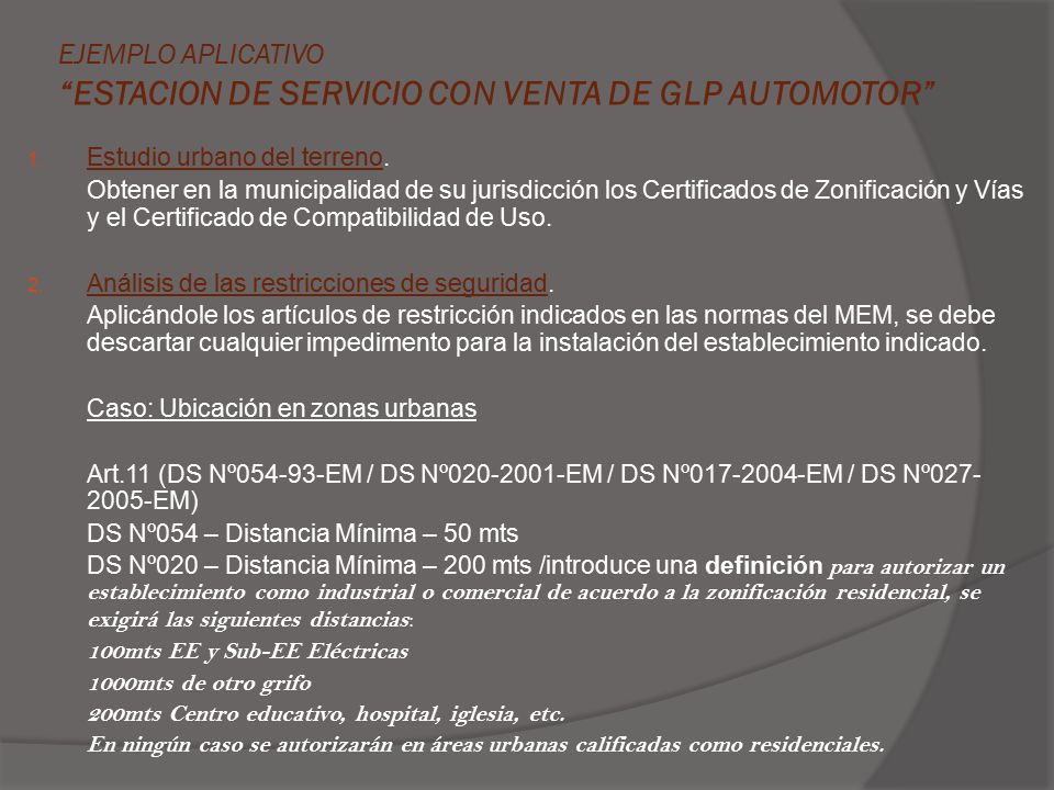 EJEMPLO APLICATIVO ESTACION DE SERVICIO CON VENTA DE GLP AUTOMOTOR
