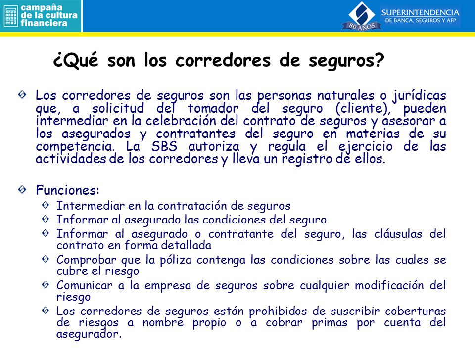 ¿Qué son los corredores de seguros
