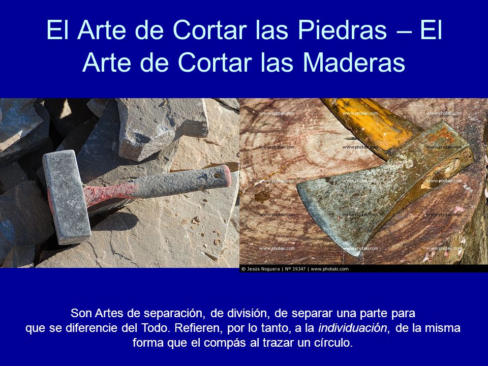 El Arte de Cortar las Piedras – El Arte de Cortar las Maderas