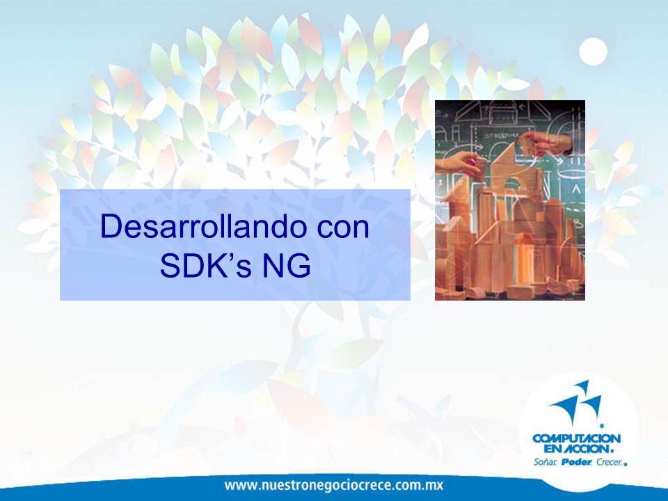 Desarrollando con SDK’s NG