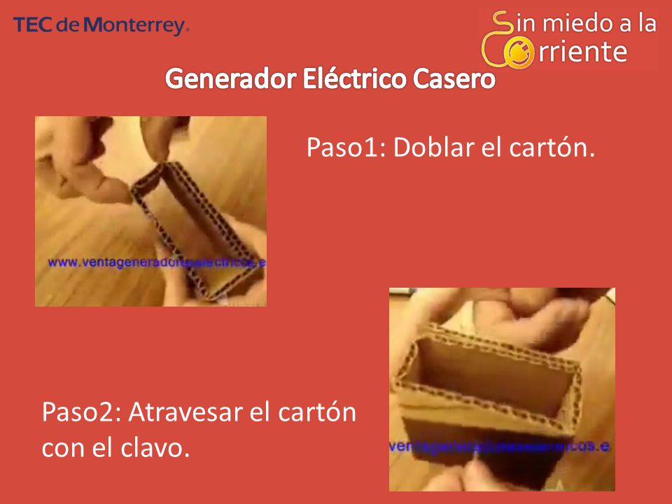 Generador Eléctrico Casero