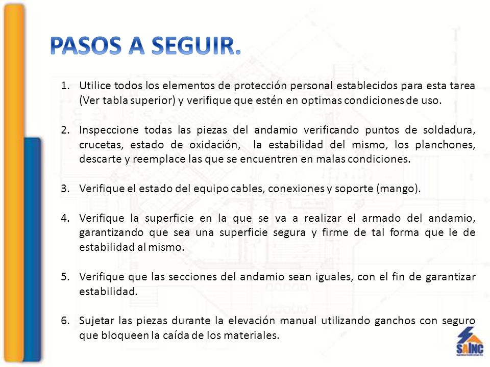 PASOS A SEGUIR.