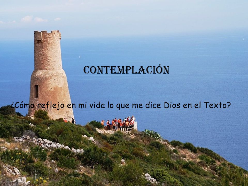 ¿Cómo reflejo en mi vida lo que me dice Dios en el Texto