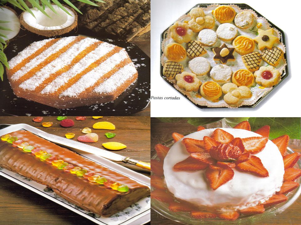 Productos elaborados con harina