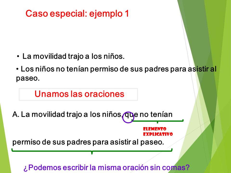 Caso especial: ejemplo 1