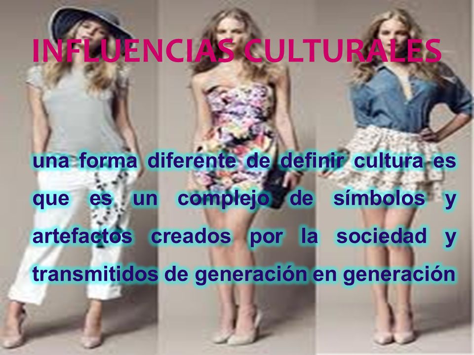 INFLUENCIAS CULTURALES