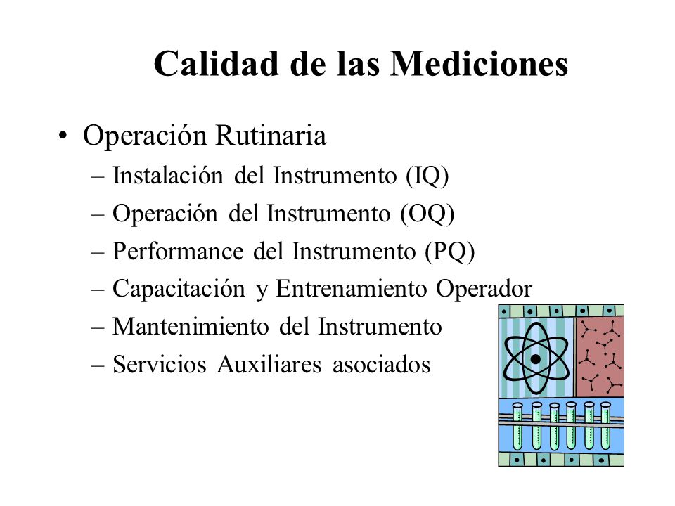 Calidad de las Mediciones
