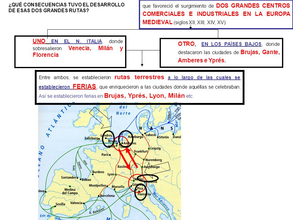 UNO EN EL N. ITALIA, donde sobresalieron Venecia, Milán y Florencia