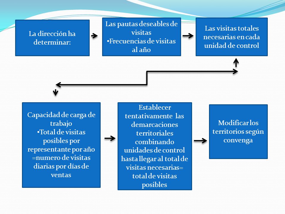 Las pautas deseables de visitas Frecuencias de visitas al año