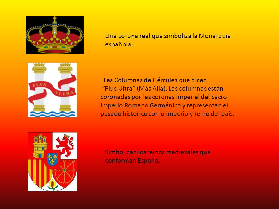 Una corona real que simboliza la Monarquía española.
