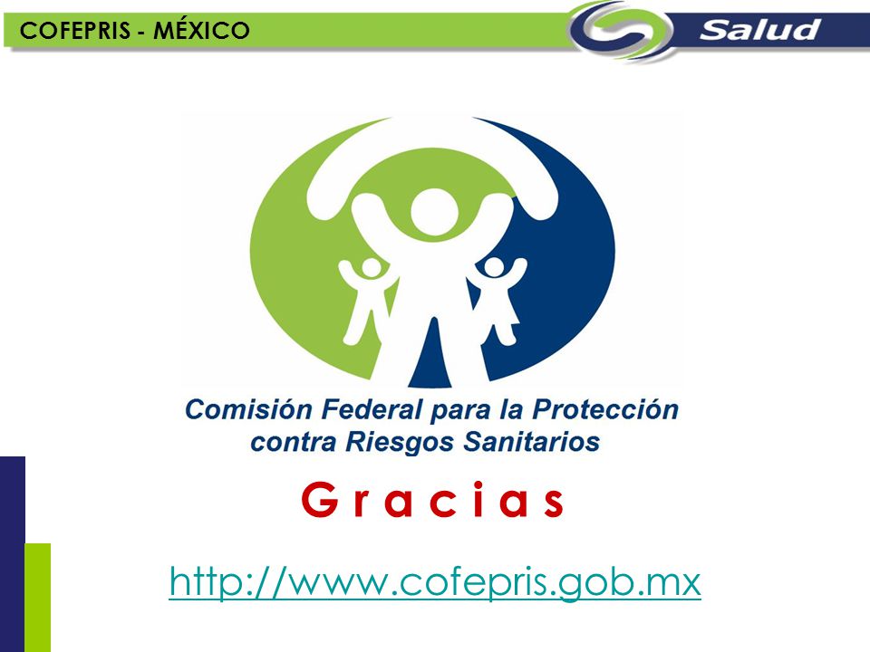 G r a c i a s   COFEPRIS - MÉXICO