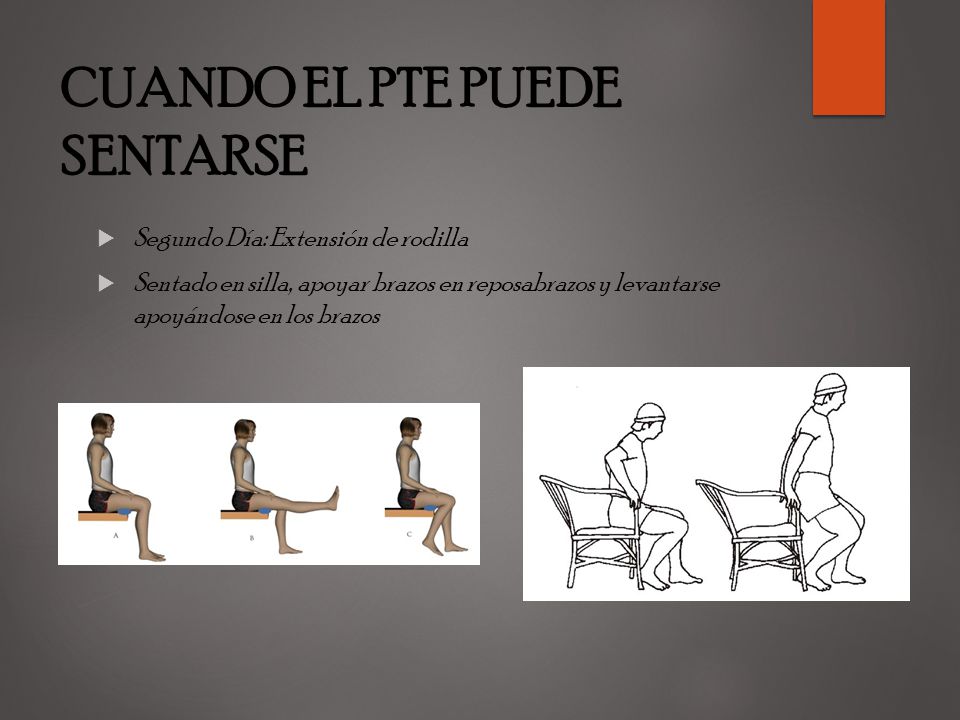 CUANDO EL PTE PUEDE SENTARSE