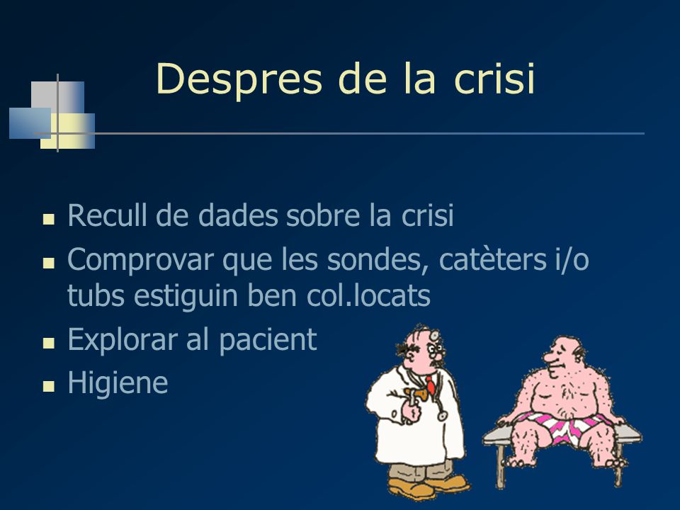 Despres de la crisi Recull de dades sobre la crisi