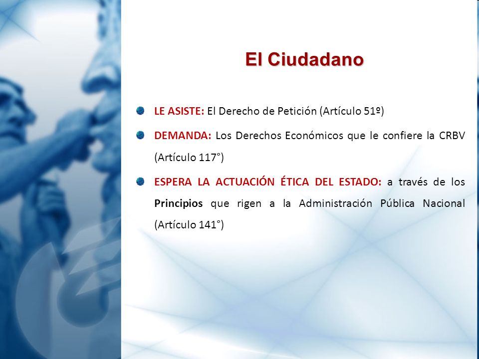 El Ciudadano LE ASISTE: El Derecho de Petición (Artículo 51º)