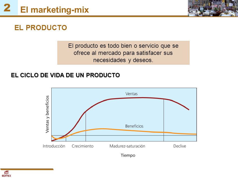 EL PRODUCTO El producto es todo bien o servicio que se ofrece al mercado para satisfacer sus necesidades y deseos.