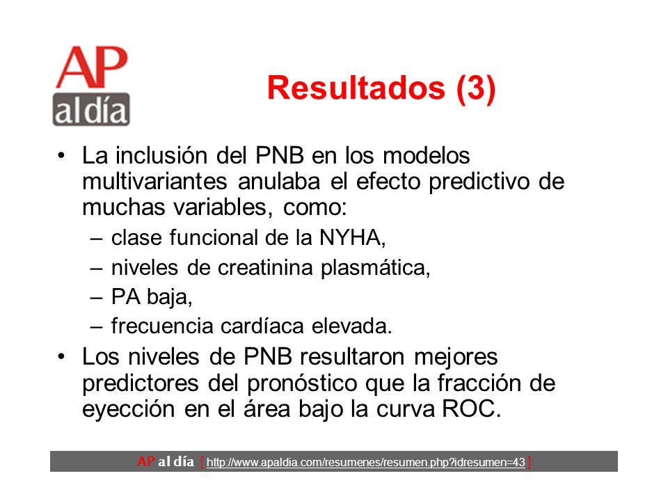 Resultados (3) La inclusión del PNB en los modelos multivariantes anulaba el efecto predictivo de muchas variables, como:
