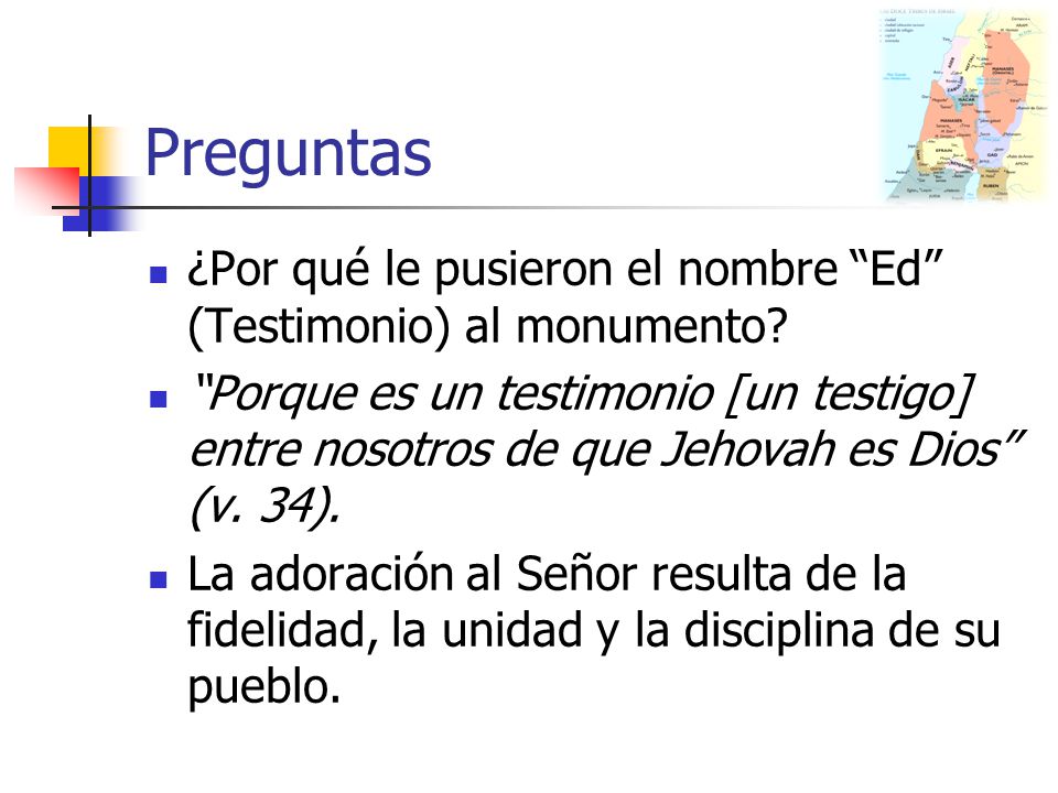 Preguntas ¿Por qué le pusieron el nombre Ed (Testimonio) al monumento