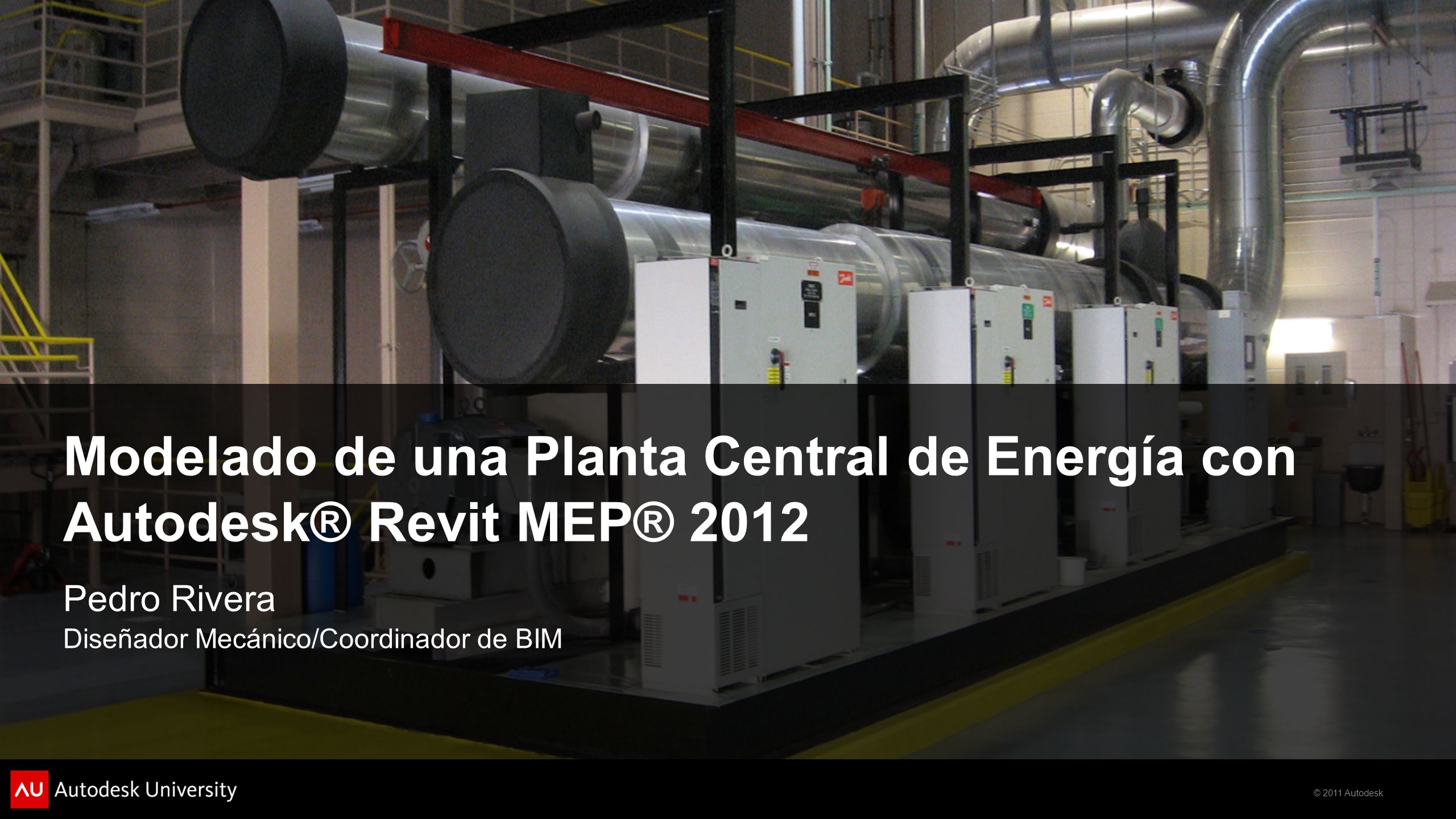Modelado de una Planta Central de Energía con Autodesk® Revit MEP® 2012