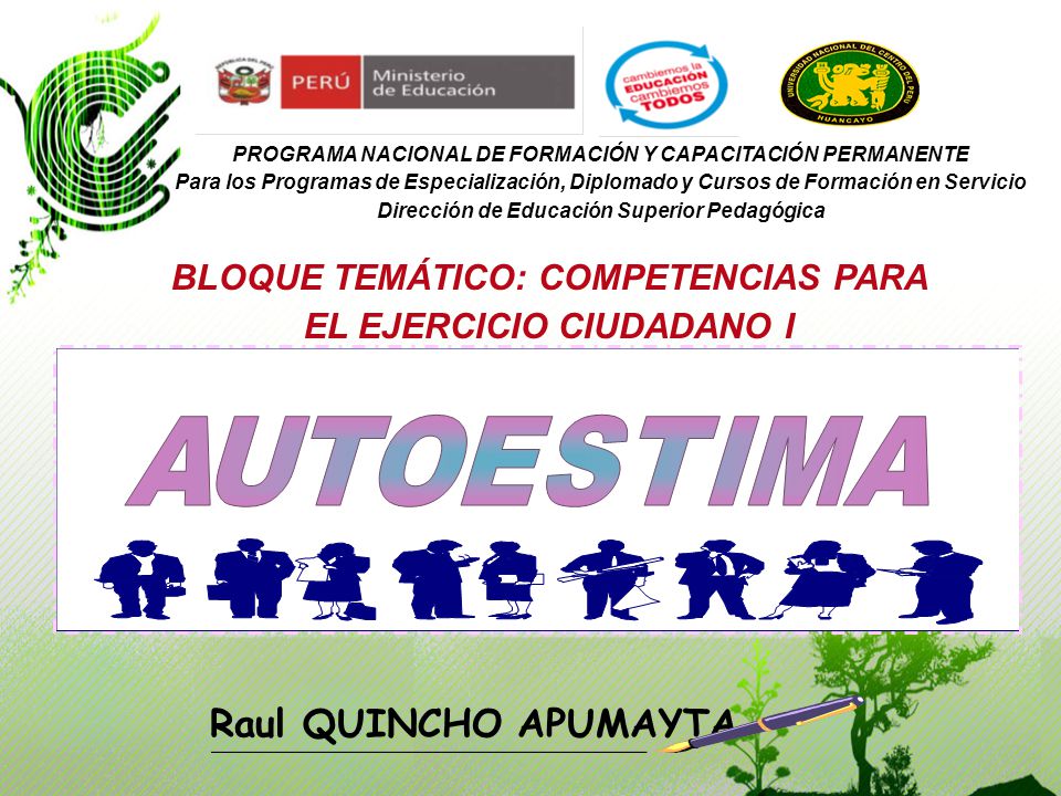 PROGRAMA NACIONAL DE FORMACIÓN Y CAPACITACIÓN PERMANENTE. Para los Programas de Especialización, Diplomado y Cursos de Formación en Servicio.