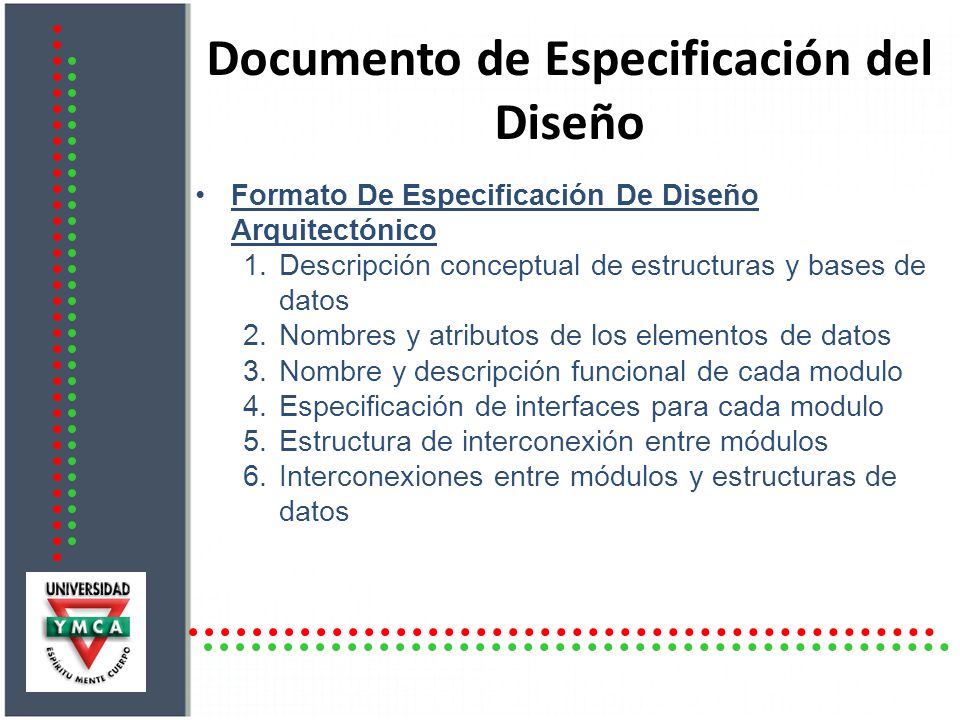 Documento de Especificación del Diseño