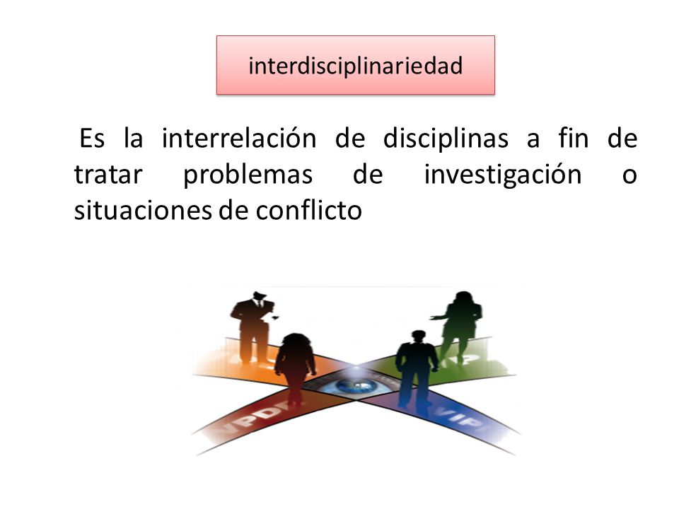 interdisciplinariedad