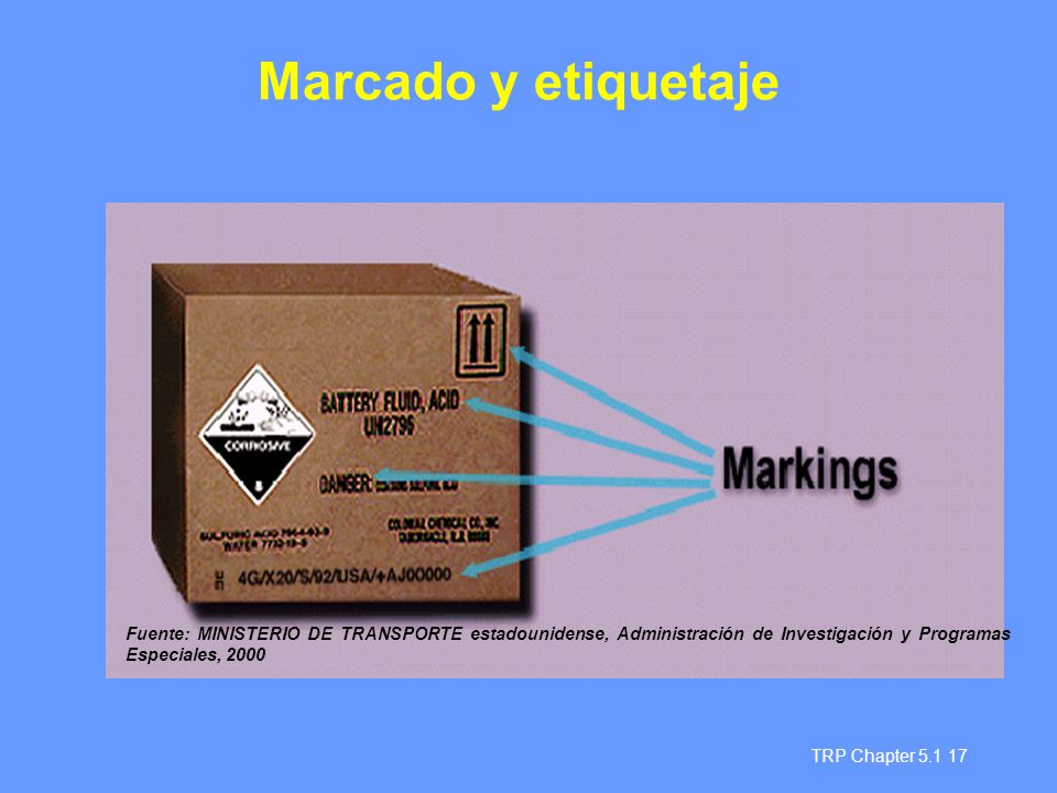 Marcado y etiquetaje Diapositiva 17 Marcado y etiquetaje.